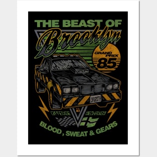 THE BEAST OF BROOKLYN (FRONT AND BACK) Posters and Art